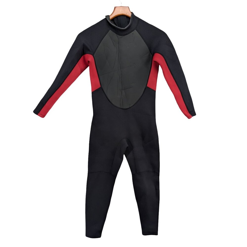 Realon Thermal Wetsuit Boys Red Black Grey Neoprene Diving Surfing Size XXXL